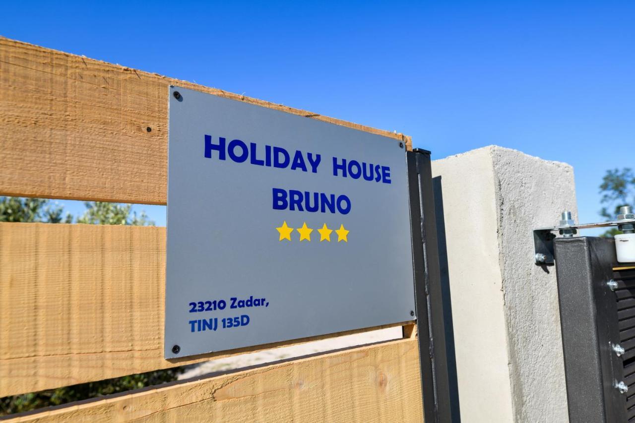 Wonderful Holiday House Bruno With Heated Pool Zadar Exterior photo